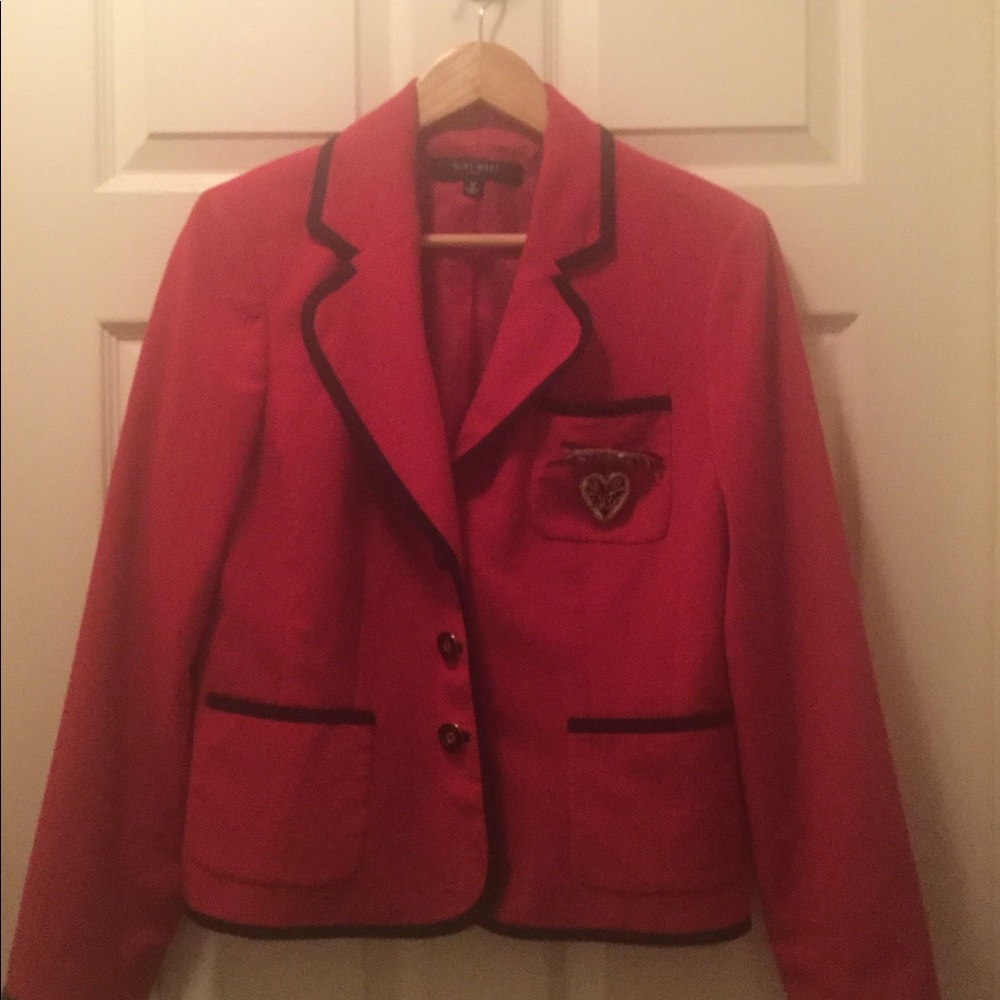 Nine West Red Blazer